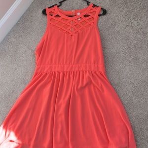 Xhilaration dress with criss cross design